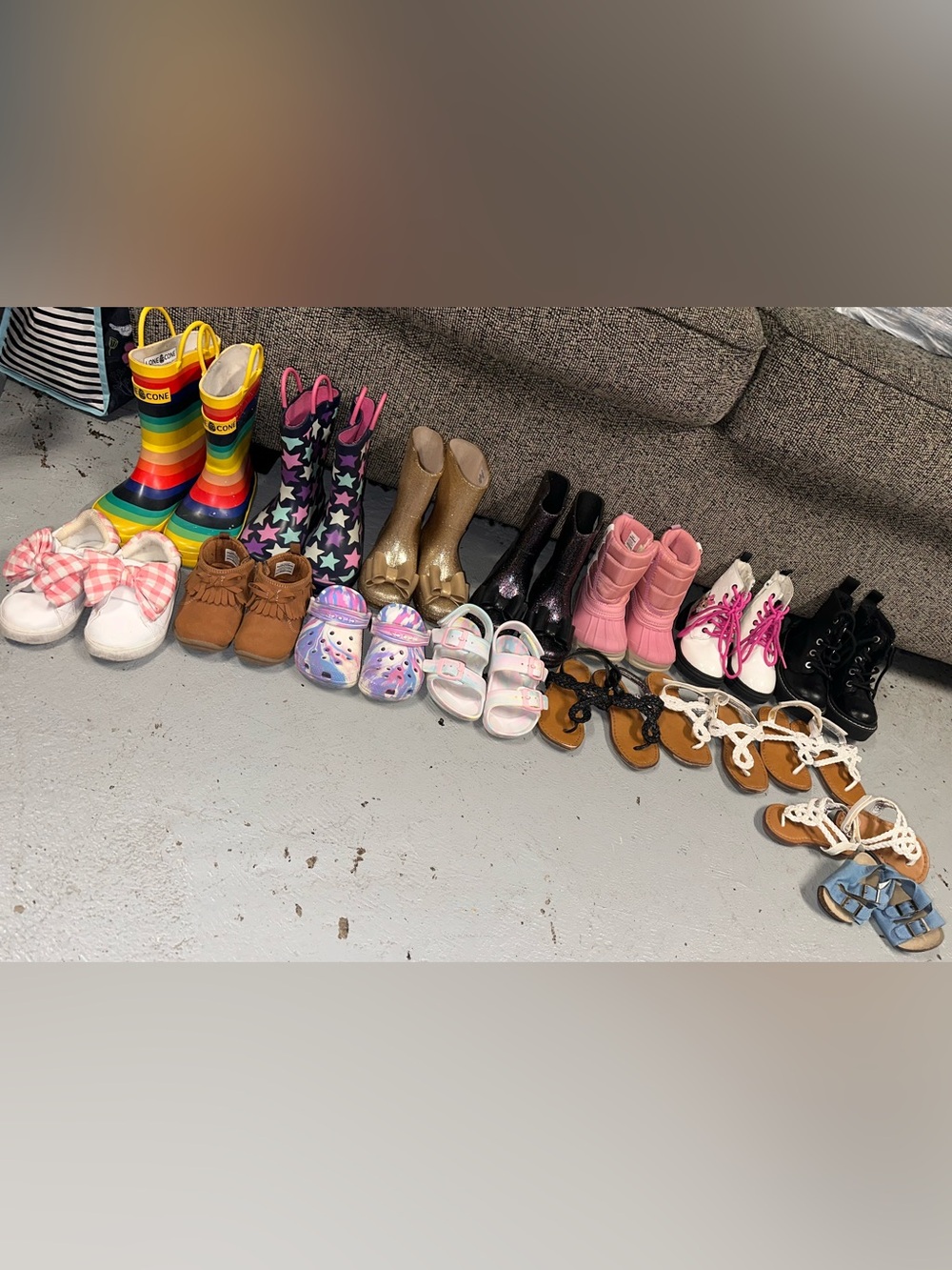 Girls Assorted Kids Shoes (Sizes Nb, 3, 5, 6, 7, 8, 9, 10, 12)